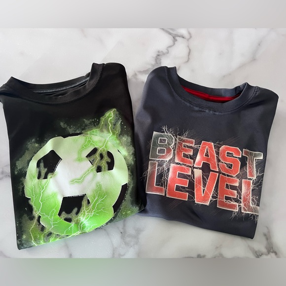 Soccer and Beast Mode- 2 T-Shirts! Size Medium 8 - Picture 2 of 9